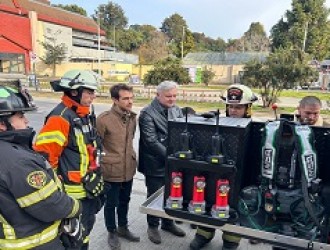 Entrega Unidad Comandancia Cuerpo de Bomberos de Puerto Varas