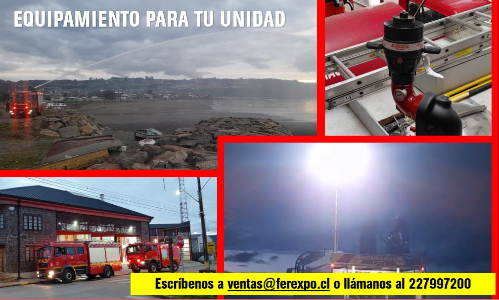 Instalación Pitón Monitor y Torre Iluminación CB Achao